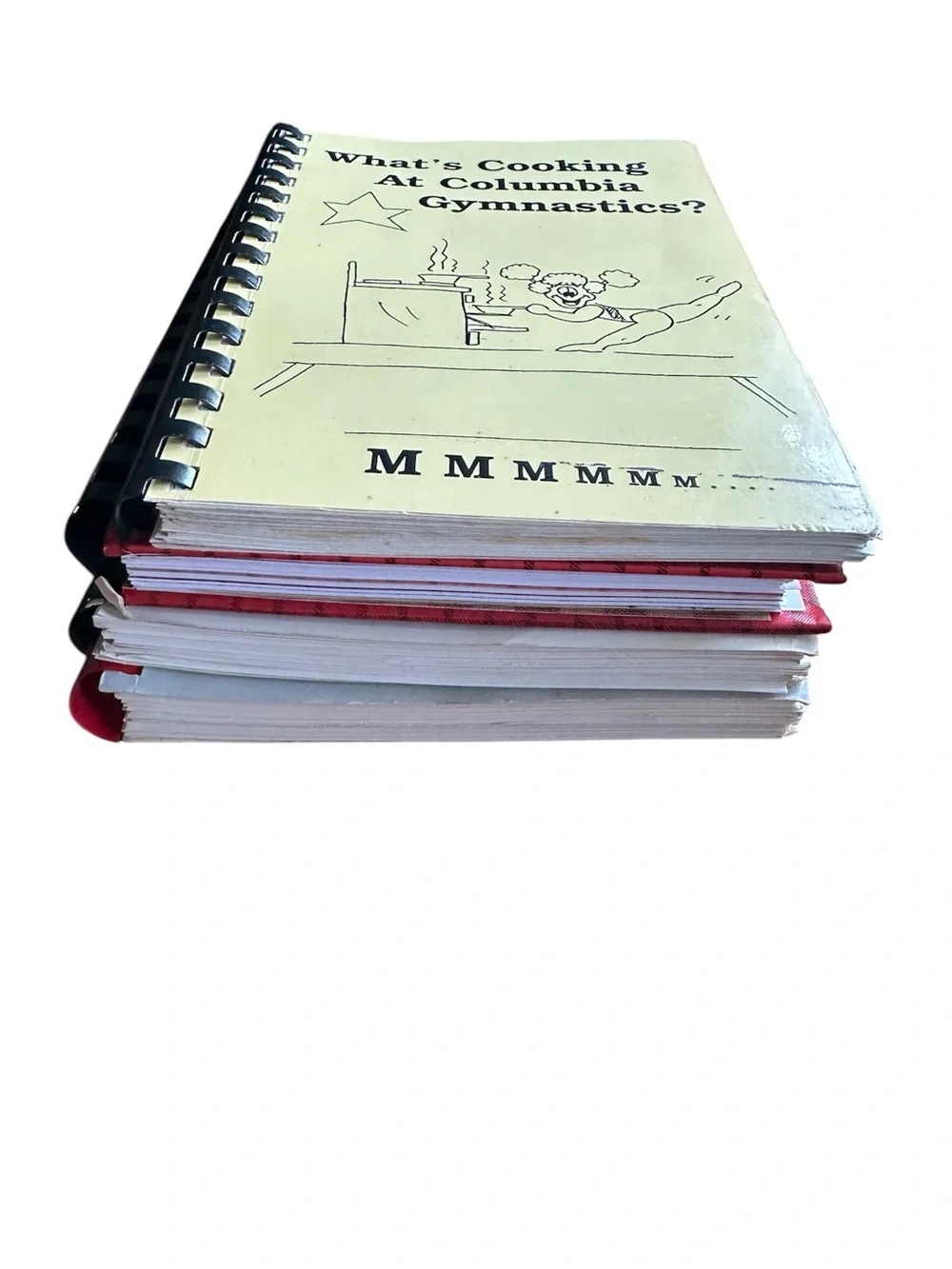 Spiral Bound Community Church School Cookbooks Lot of 4 1990s Eastern Shore MD